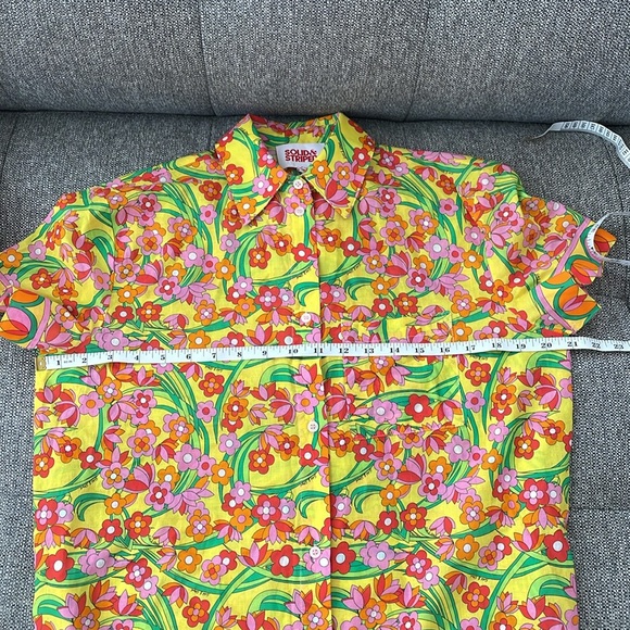 Solid & Striped The Voile Cabana Matching Set Shirt Avril Pants Size S Small - Picture 15 of 16